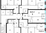 Satılır 1 otaqlı 1 m2 yeni tikili Əhmədli