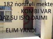 Satılır 2 otaqlı 90 m2 həyət evi Binəqədi r.
