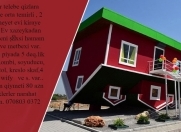 İcarəyə verilir 2 otaqlı 38 m2 həyət evi Hüseyn Cavid parkı