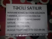 Satılır 32 sot torpaq Xırdalan