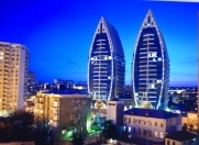 İcarəyə verilir 4 otaqlı 235 m2 yeni tikili Nərimanov heykəli