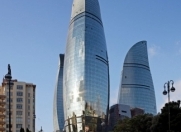 İcarəyə verilir 3 otaqlı 150 m2 yeni tikili Flame Towers