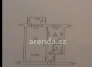 Satılır 1 otaqlı 30.1 m2 köhnə tikili Sumqayıt