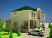 Satılır 5 otaqlı 300 m2 bağ evi Buzovna