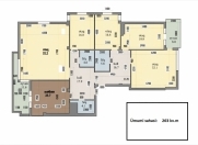 Satılır 5 otaqlı 263 m2 yeni tikili Bakı Dövlət Universiteti