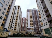 Satılır 1 otaqlı 64 m2 yeni tikili Qara Qarayev m.