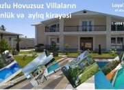 İcarəyə verilir 4 otaqlı 150 m2 villa Qəbələ