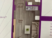 Satılır 1 otaqlı 25.4 m2 yeni tikili 20 yanvar m.