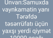 Satılır 8 sot torpaq Gəncə