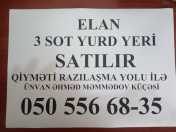 Satılır 0 sot torpaq İmişli
