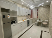 İcarəyə verilir 3 otaqlı 100 m2 yeni tikili Şah İsmayıl Xətai m.