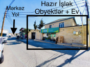 Satılır 10 otaqlı 520 m2 obyekt Binəqədi