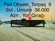 Satılır 9 sot torpaq Güzdək
