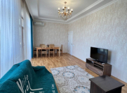 İcarəyə verilir 3 otaqlı 100 m2 yeni tikili Nizami r.