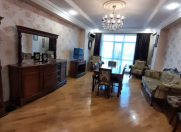 İcarəyə verilir 3 otaqlı 140 m2 yeni tikili İnşaatçılar m.