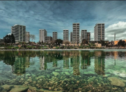 Satılır 3 otaqlı 303 m2 yeni tikili Ağ şəhər