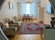 İcarəyə verilir 3 otaqlı 130 m2 yeni tikili Qara Qarayev m.