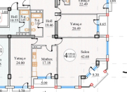 Satılır 4 otaqlı 196 m2 yeni tikili 28 May m.