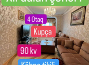 Satılır 4 otaqlı 90 m2 köhnə tikili Xırdalan