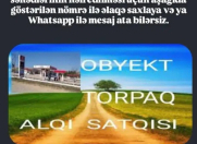 Satılır 50000 sot torpaq Xaçmaz