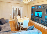 İcarəyə verilir 3 otaqlı 130 m2 yeni tikili Nəriman Nərimanov parkı