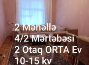 Satılır 2 otaqlı 70 m2 köhnə tikili Sumqayıt