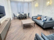 İcarəyə verilir 2 otaqlı 100 m2 yeni tikili İnşaatçılar m.