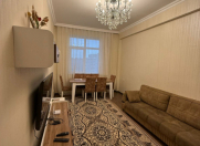 Satılır 2 otaqlı 55 m2 yeni tikili İnşaatçılar m.