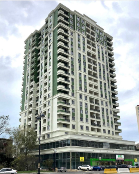 Satılır 3 otaqlı 104 m2 yeni tikili Həzi Aslanov