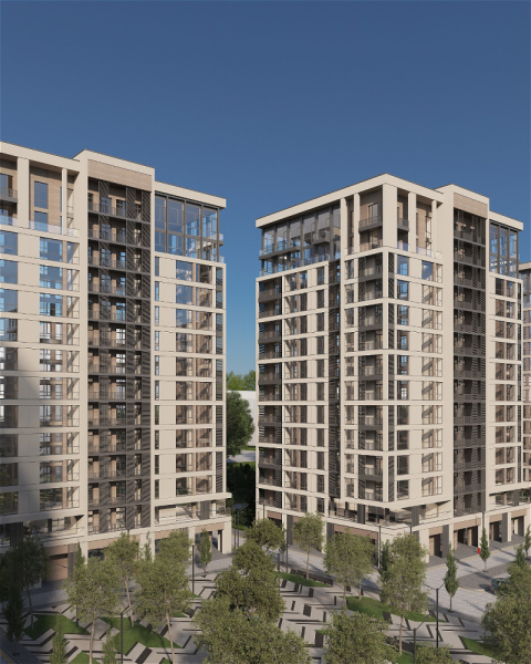 Satılır 2 otaqlı 65.06 m2 yeni tikili Yeni Yasamal