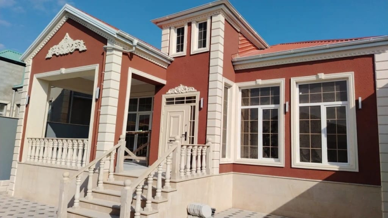 Satılır 4 otaqlı 100 m2 həyət evi Məhəmmədli