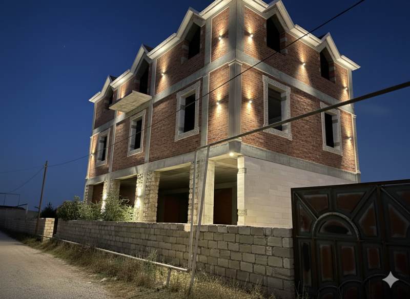 Satılır 8 otaqlı 380 m2 bağ evi Ramana