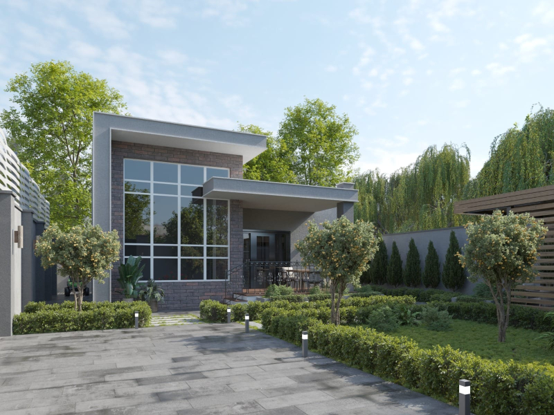 Satılır 2 otaqlı 77.5 m2 həyət evi Albalı