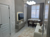 Satılır 2 otaqlı 45 m2 yeni tikili Qara Qarayev m.